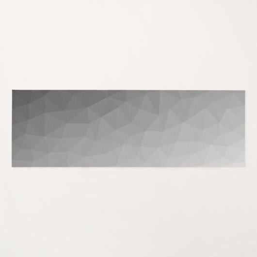Gradient Geometric Mesh Pattern Yogamatte (Vorderseite (Horizontal))