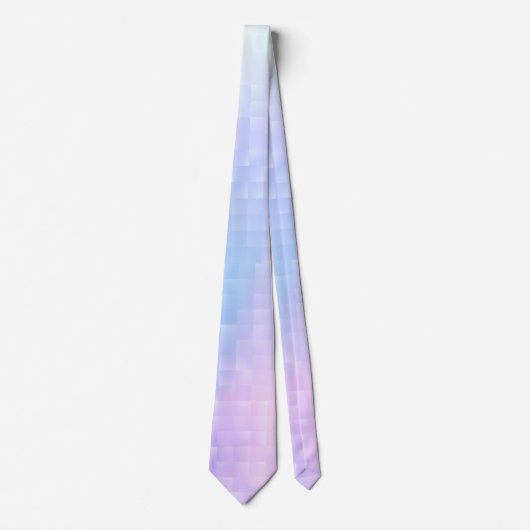Gradient Geometrisch Holografisch Krawatte (Vorderseite)