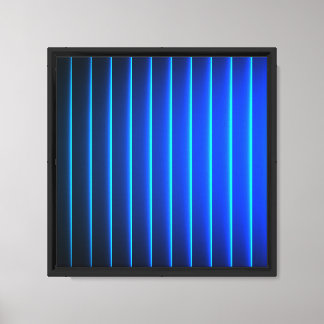 Gradient gestreifte Wandkunst Leinwanddruck