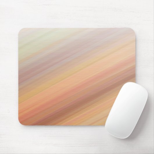 Gradient gestreiften Sonnenuntergang Orange Braune Mousepad (Mit Mouse)