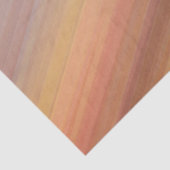 Gradient gestreiften Sonnenuntergang Orange Braune Seidenpapier (Detail)