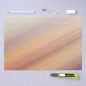 Gradient gestreiften Sonnenuntergang Orange Braune Seidenpapier (Handwerk)