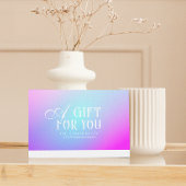 Gradient Gift Certificate