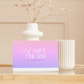 Gradient Gift Certificate