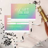 Gradient Gift Certificate