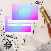 Gradient Gift Certificate