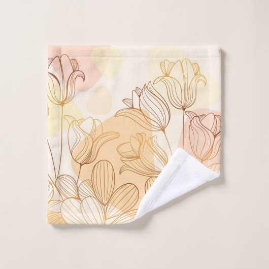 Gradient Glattlederhandtuch Waschlappen (Waschlappen)