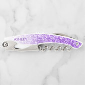 Gradient Glitzer Kellnermesser (Vorderseite)