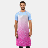 Gradient Glitzer Schürze (Getragen)