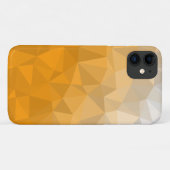 Gradient Golden Polygonal Case-Mate iPhone Hülle (Rückseite (Horizontal))
