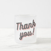 Gradient Gratitude Cup Mattglastasse (Mittel)