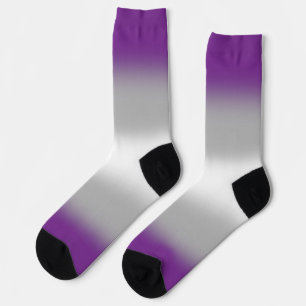 Gradient Grau-Sexueller Stolz  Socken