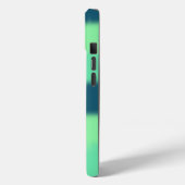 Gradient Green iPhone Case (Rückseite / Links)