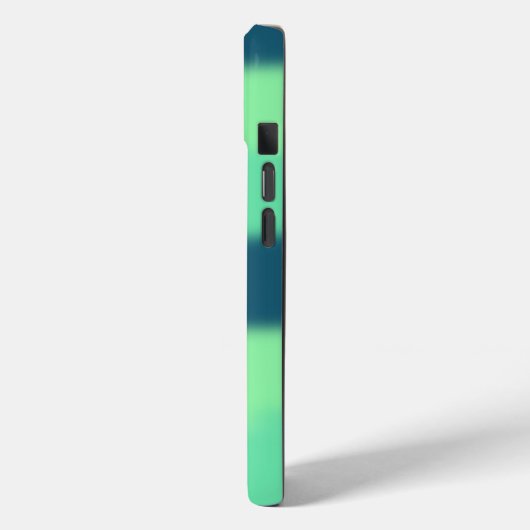 Gradient Green iPhone Case (Rückseite / Links)