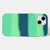 Gradient Green iPhone Case (Rückseite (Horizontal))