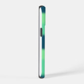 Gradient Green iPhone Case 15 Hülle (Rechte Seite)