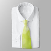 Gradient Green Yellow Christmas Neck Tie Krawatte (Gebunden)