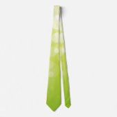 Gradient Green Yellow Christmas Neck Tie Krawatte (Vorderseite)