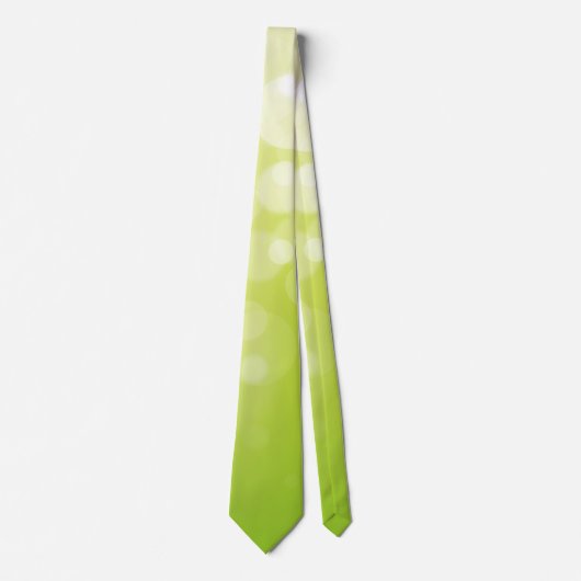 Gradient Green Yellow Christmas Neck Tie Krawatte (Vorderseite)