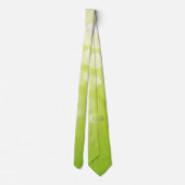 Gradient Green Yellow Christmas Neck Tie Krawatte (Rückseite)
