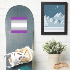 Gradient Greysexual Prilag - Graue Sexualflagge Aufkleber
