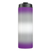 Gradient Greysexual Stolz Thermosbecher (Vorderseite)