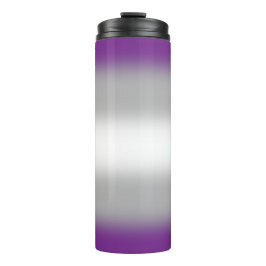 Gradient Greysexual Stolz Thermosbecher (Vorderseite)