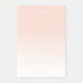 Gradient (groß) - Apricot Post-it Klebezettel (Vorderseite)