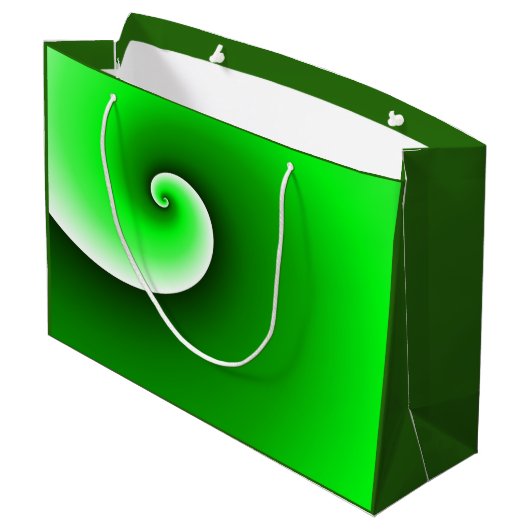 Gradient Große Geschenktüte (Rückseite Schrägansicht)