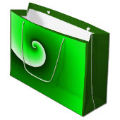 Gradient Große Geschenktüte (Vorderseite Schrägansicht)