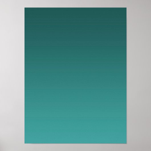 Gradient Grün - hell bis tief | Stimmungs-Hintergr Poster (Vorne)