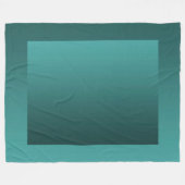 Gradient Grün - tief zu hell | Stimmungs-Hintergru Fleecedecke (Vorderseite (Horizontal))