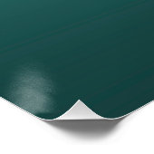 Gradient Grün - tief zu hell | Stimmungs-Hintergru Poster (Ecke)