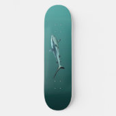 Gradient Grün - tief zu hell | Stimmungs-Hintergru Skateboard (Vorderseite)