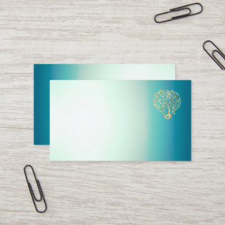 Gradient Heart Visitenkarte