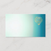 Gradient Heart Visitenkarte (Vorderseite)