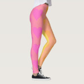 Gradient-Herz-Leggings Leggings (Rechts)