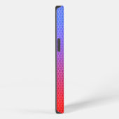 Gradient Honeycomb iPhone Hülle (Rechte Seite)