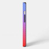 Gradient Honeycomb iPhone Hülle (Linke Seite)