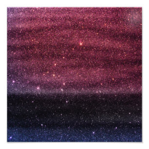 Gradient Imitat Lila und Blue Glitzer Fotodruck