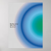 Gradient | Inspirational & decorative art Poster (Vorne)