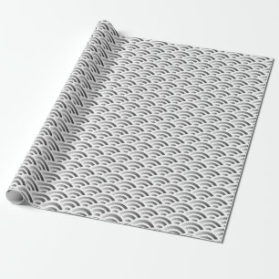Gradient Japanese Wave Wrapping Paper Geschenkpapier