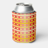 Gradient Kariert Dosenkühler (Kanne Rückseite)