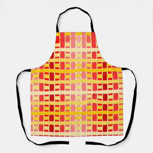 Gradient Kariert Schürze (Vorderseite)
