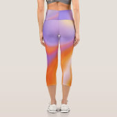 Gradient | Leggings in modernen Pastellfarben (Rückseite)