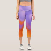 Gradient | Leggings in modernen Pastellfarben (Vorderseite)