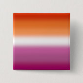 Gradient Lesben-Stolzflagge – Lesbenflagge Button (Vorderseite)