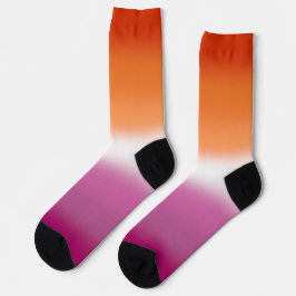Gradient Lesbian Pride Socken