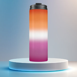 Gradient Lesbischer Stolz Thermosbecher