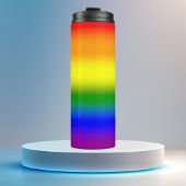 Gradient LGBTQ Rainbow Pride Thermosbecher